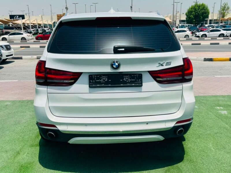 2016 BMW X5 35i EXCLUSIVE 3.0 Litres V6 Petrol Engine White Brown SUV GCC Full Options