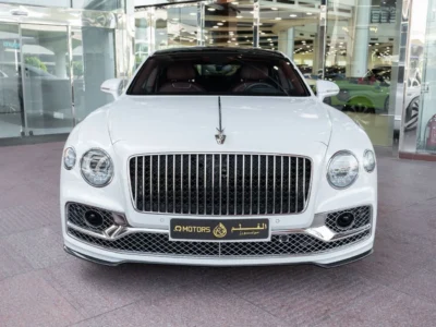 2020 BENLTEY FLYING SPUR FIRST EDITION 6.0 Litres 12 Cylinders Engine White Red Sedan GCC