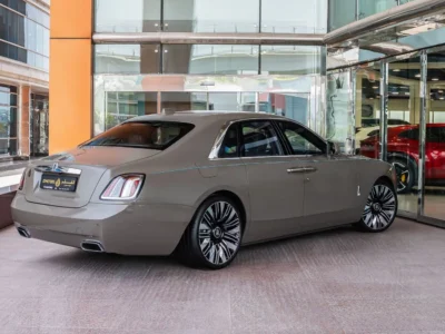 2025 ROLLS ROYCE GHOST SILVER BADGE 6.8L 12 Cylinders Petrol Engine Beige White Sedan
