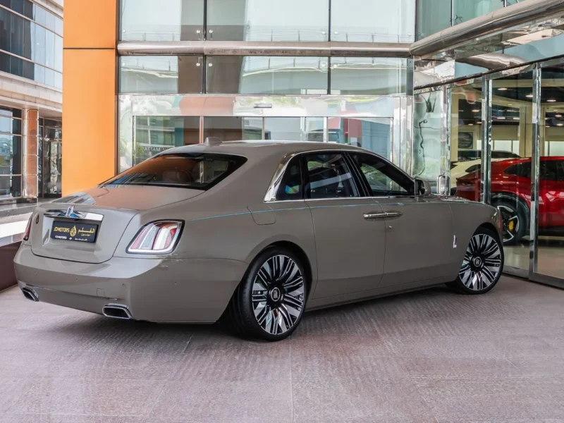 2025 ROLLS ROYCE GHOST SILVER BADGE 6.8L 12 Cylinders Petrol Engine Beige White Sedan