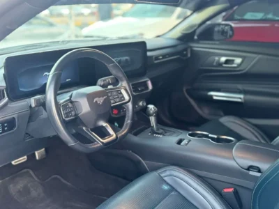 2024 Ford Mustang GT PREMIUM 5.0 Litres V8 Petrol Engine White Black Convertible