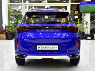 2024 Exeed LX Comfort 4 Cylinders Petrol Engine Blue Tan SUV GCC Specs Automatic