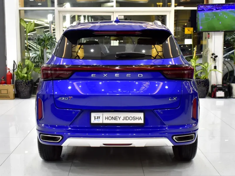 2024 Exeed LX Comfort 4 Cylinders Petrol Engine Blue Tan SUV GCC Specs Automatic
