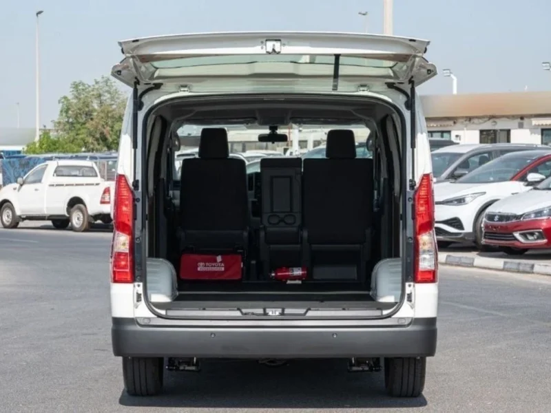 2025 Toyota Hiace GL Standard Roof 3.5L 6 Cylinders Petrol Engine White Grey Van MT GCC