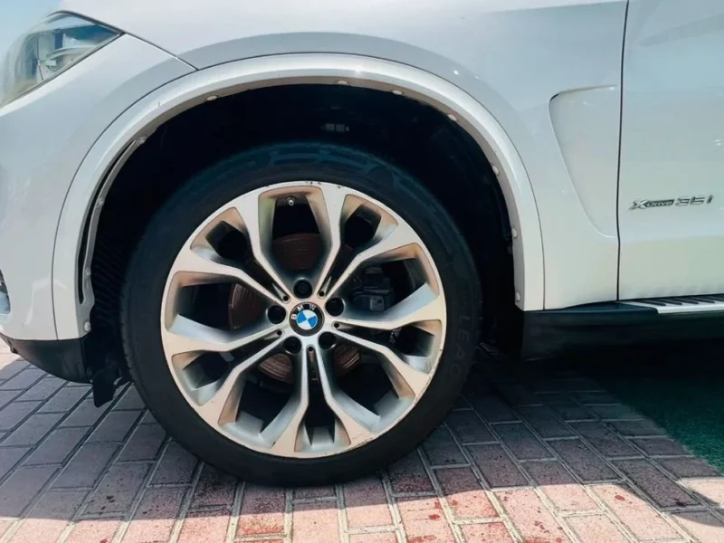 2016 BMW X5 35i EXCLUSIVE 3.0 Litres V6 Petrol Engine White Brown SUV GCC Full Options