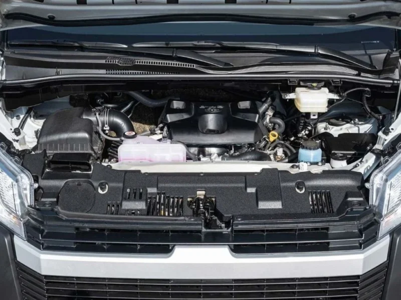 2025 Toyota Hiace GL Standard Roof 3.5L 6 Cylinders Petrol Engine White Grey Van MT GCC