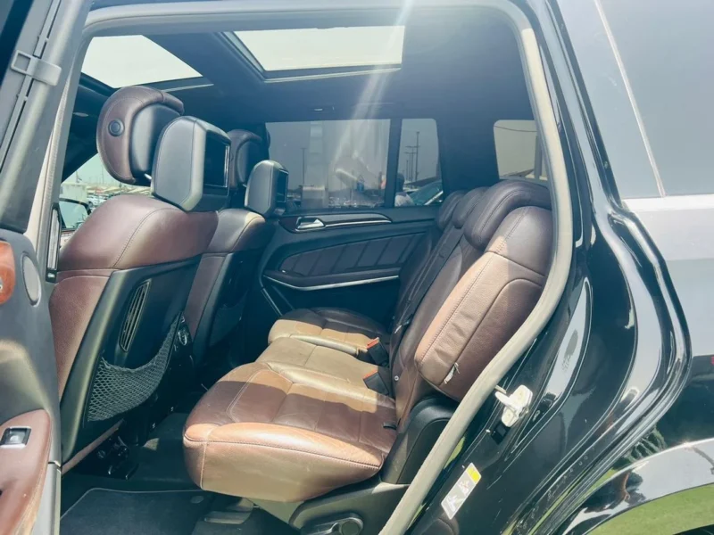 2015 MERCEDES BENZ GL 500 AMG Sport 4.6 Litres V8 Petrol Engine Black Brown SUV Full Options