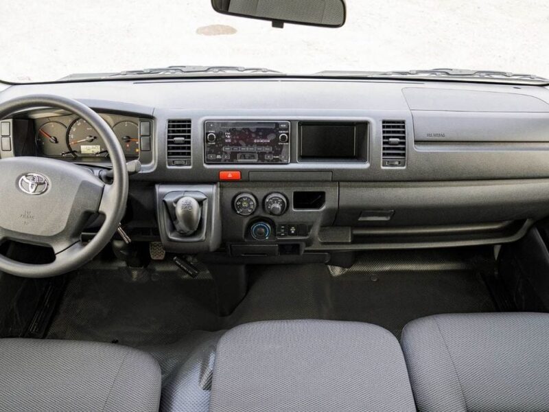2025 Toyota Hiace HR MT 2.7 Litres 4 Cylinders Petrol Engine White Black Van 16 Seater