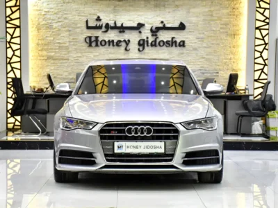 2016 Audi S6 4.0 TFSI quattro 8 Cylinders Petrol Engine Silver Black Sedan GCC Specs