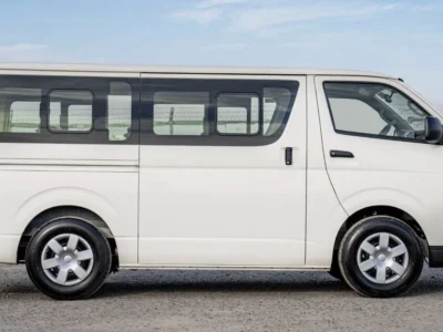 2025 Toyota Hiace 2.7 Litres 4 Cylinders Petrol Engine White Black Van Mid Roof Manual