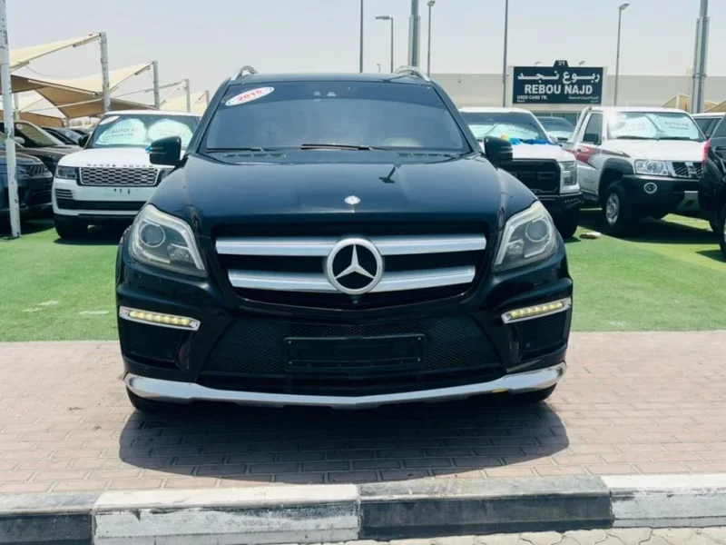 2015 MERCEDES BENZ GL 500 AMG Sport 4.6 Litres V8 Petrol Engine Black Brown SUV Full Options