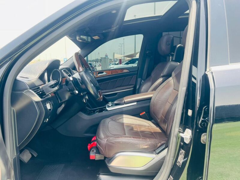 2015 MERCEDES BENZ GL 500 AMG Sport 4.6 Litres V8 Petrol Engine Black Brown SUV Full Options