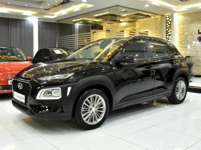 2018 Hyundai Kona GLS 4 Cylinders Petrol Engine Black Crossover Korean Specs Automatic