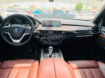 2016 BMW X5 35i EXCLUSIVE 3.0 Litres V6 Petrol Engine White Brown SUV GCC Full Options