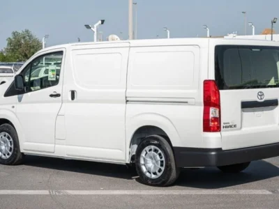 2025 Toyota Hiace GL Standard Roof 3.5L 6 Cylinders Petrol Engine White Grey Van MT GCC