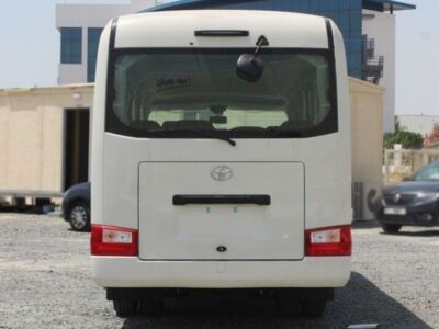 2025 Toyota Coaster 30 SET 4.2L 6 Cylinders Diesel Engine White Brown Bus Manual