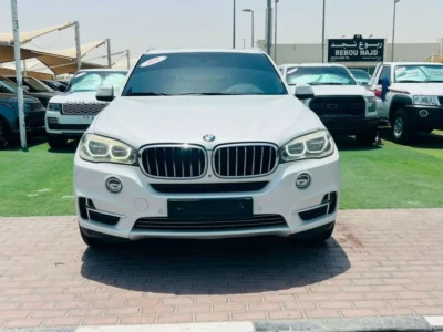 2016 BMW X5 35i EXCLUSIVE 3.0 Litres V6 Petrol Engine White Brown SUV GCC Full Options