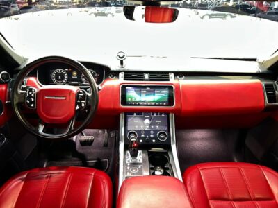 2018 LAND ROVER RANGE ROVER HSE 3.0 Litres V6 Petrol Engine Black Red SUV GCC Specs