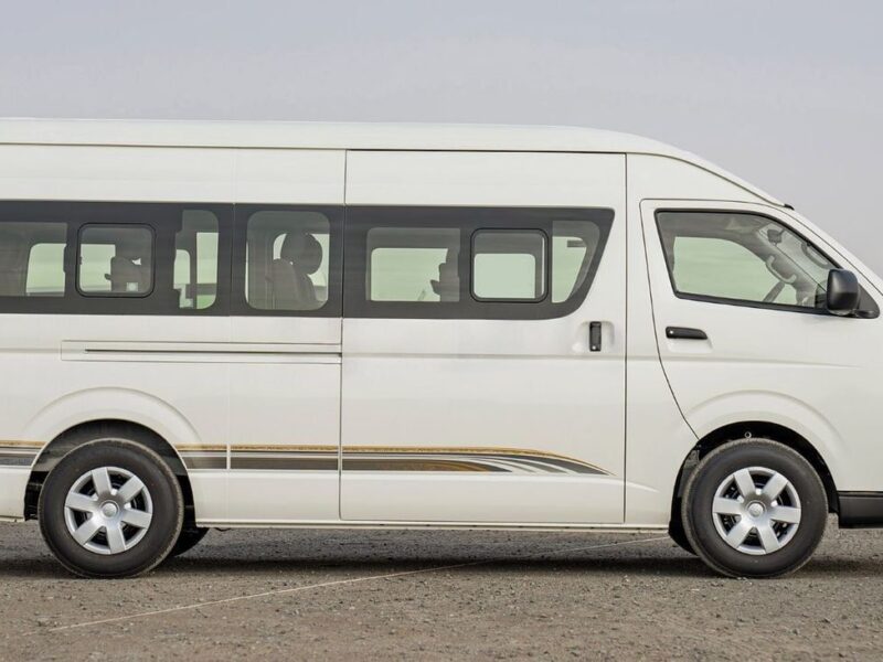 2025 Toyota Hiace HR MT 2.7 Litres 4 Cylinders Petrol Engine White Black Van 16 Seater
