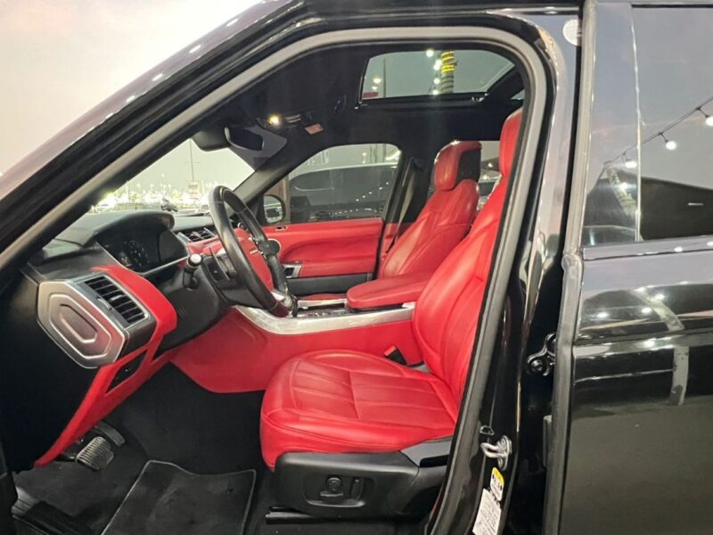 2018 LAND ROVER RANGE ROVER HSE 3.0 Litres V6 Petrol Engine Black Red SUV GCC Specs