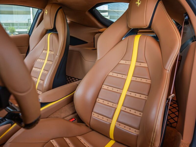 2018 FERRARI 812 SUPERFAST 6.5 Litres 12 Cylinders Petrol Engine Yellow Tan Coupe
