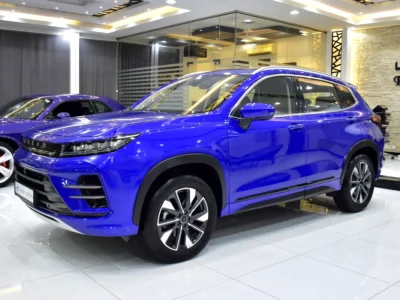 2024 Exeed LX Comfort 4 Cylinders Petrol Engine Blue Tan SUV GCC Specs Automatic