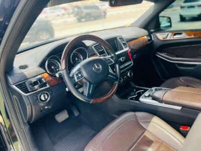 2015 MERCEDES BENZ GL 500 AMG Sport 4.6 Litres V8 Petrol Engine Black Brown SUV Full Options