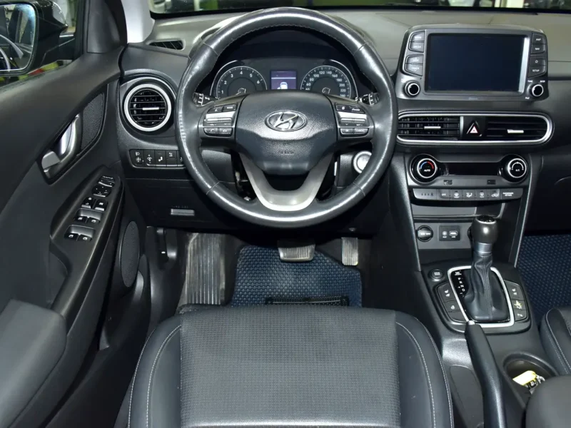 2018 Hyundai Kona GLS 4 Cylinders Petrol Engine Black Crossover Korean Specs Automatic