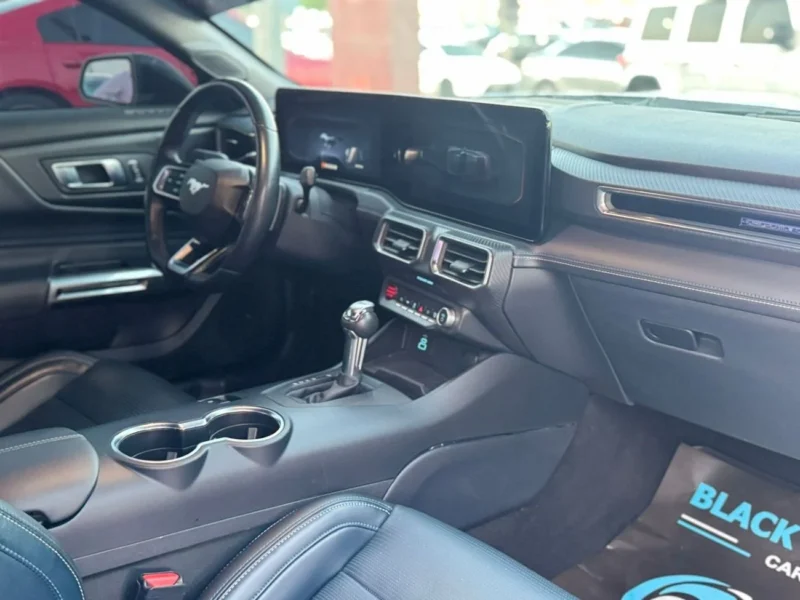 2024 Ford Mustang GT PREMIUM 5.0 Litres V8 Petrol Engine White Black Convertible