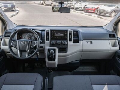 2025 Toyota Hiace GL Standard Roof 3.5L 6 Cylinders Petrol Engine White Grey Van MT GCC