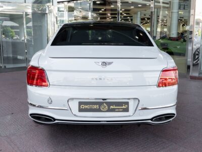 2020 BENLTEY FLYING SPUR FIRST EDITION 6.0 Litres 12 Cylinders Engine White Red Sedan GCC