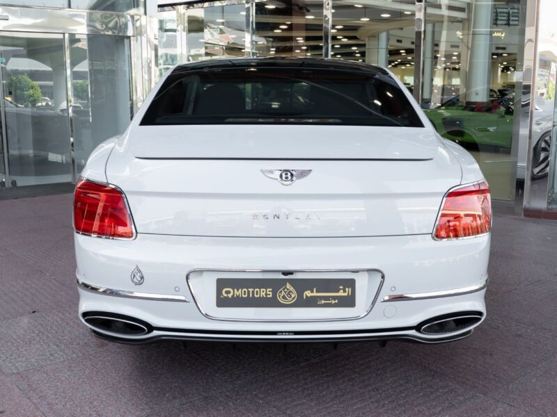 2020 BENLTEY FLYING SPUR FIRST EDITION 6.0 Litres 12 Cylinders Engine White Red Sedan GCC