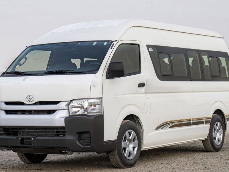 2025 Toyota Hiace HR MT 2.7 Litres 4 Cylinders Petrol Engine White Black Van 16 Seater