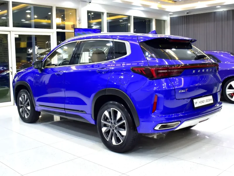 2024 Exeed LX Comfort 4 Cylinders Petrol Engine Blue Tan SUV GCC Specs Automatic