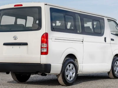 2025 Toyota Hiace 2.7 Litres 4 Cylinders Petrol Engine White Black Van Mid Roof Manual