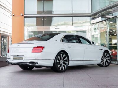 2020 BENLTEY FLYING SPUR FIRST EDITION 6.0 Litres 12 Cylinders Engine White Red Sedan GCC