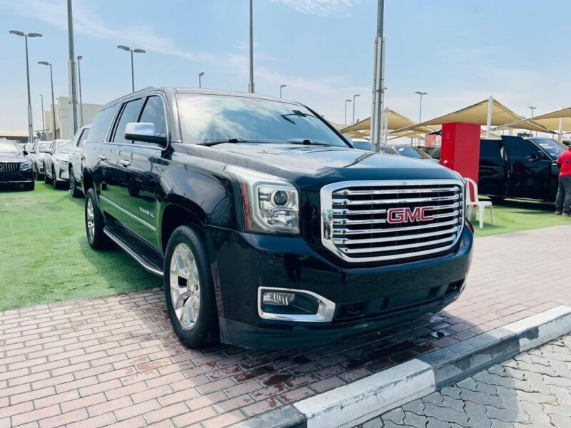 2020 GMC YUKON XL 5.3 Litres V8 Petrol Engine Black Beige SUV GCC Specs Full Option