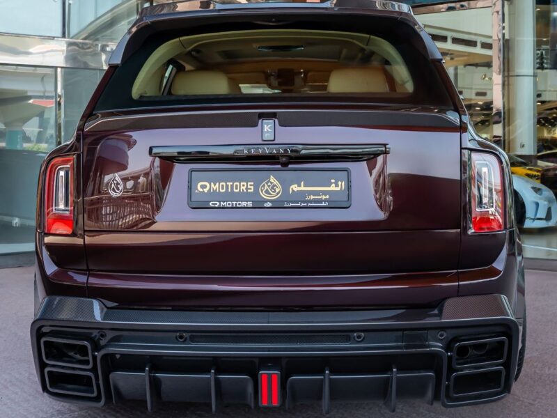 2020 ROLLS ROYCE CULLINAN BLACK BADGE KEYVANY 6.75L 12 Cylinders Red Beige SUV