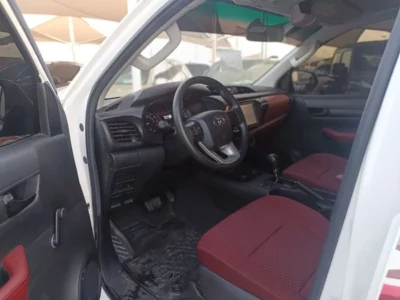 2022 Toyota Hilux GL 2.7L Double Cab Utility 4 Cylinders Petrol Engine White Red Pickup GCC
