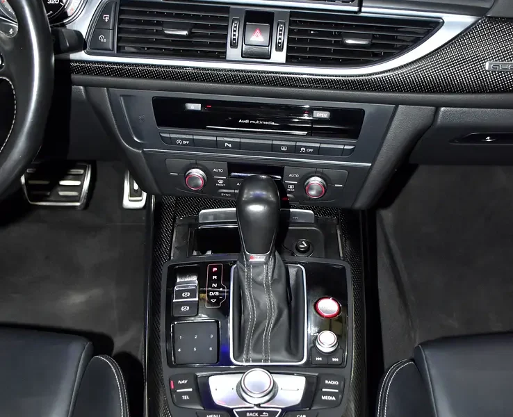 2016 Audi S6 4.0 TFSI quattro 8 Cylinders Petrol Engine Silver Black Sedan GCC Specs