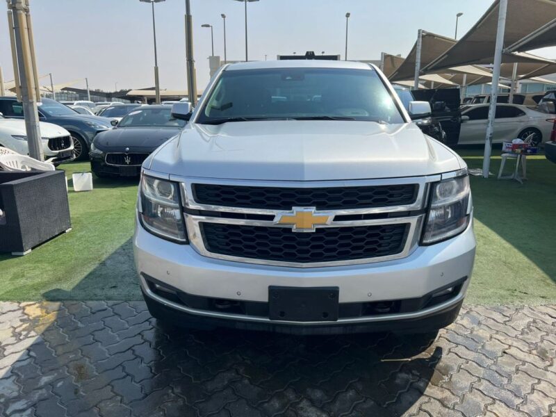 2019 CHEVROLET TAHOE LS 5.3 Litres V8 Petrol Engine Silver Beige SUV GCC Specs