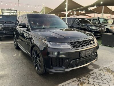 2018 LAND ROVER RANGE ROVER HSE 3.0 Litres V6 Petrol Engine Black Red SUV GCC Specs