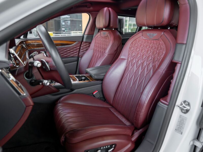 2020 BENLTEY FLYING SPUR FIRST EDITION 6.0 Litres 12 Cylinders Engine White Red Sedan GCC