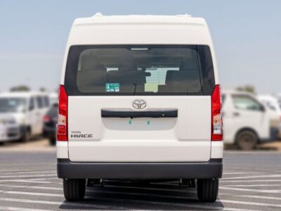 2025 Toyota Hiace Commuter GL High Roof 3.5L 6 Cylinders Petrol Engine White Black Van