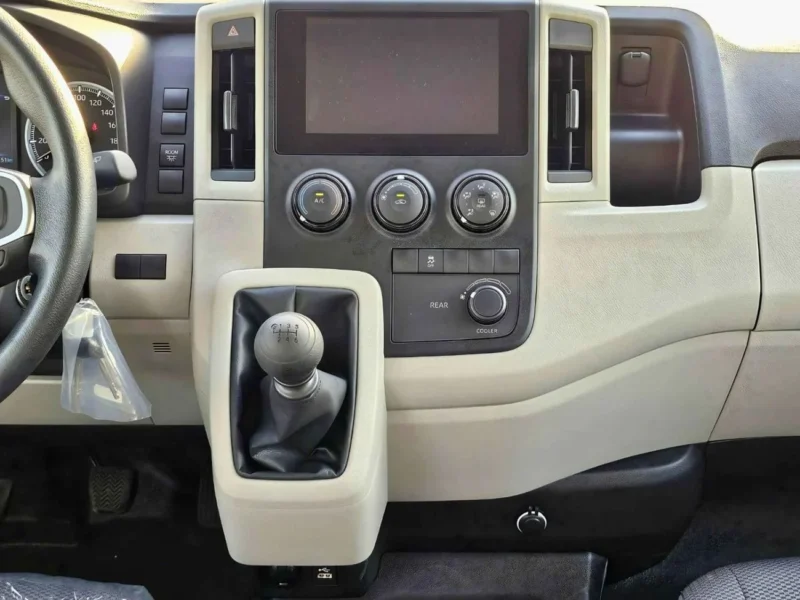 2026 TOYOTA HIACE HIGHROOF DX MT 2.8L V4 DIESEL White Grey Van GCC Specs