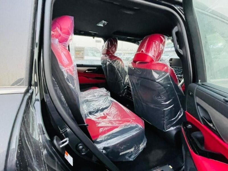 2026 LEXUS LX600 Fsport 3.5L Twin Turbo 6 Cylinders Petrol Engine Black Red SUV GCC