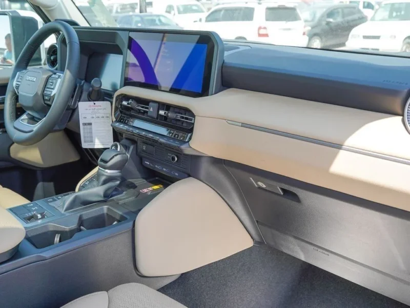 2026 Toyota Prado ADVENTURE 2.4 Litres 4 Cylinders Turbo Petrol Engine White Beige SUV