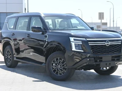 2026 Nissan Patrol LE Type2 3.5L V6 Twin-Turbo Petrol Engine Black Beige SUV GCC Specs