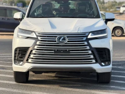 2026 Lexus LX600 SIGNATURE 3.5L Turbo 6 Cylinders Petrol Engine White Red SUV GCC