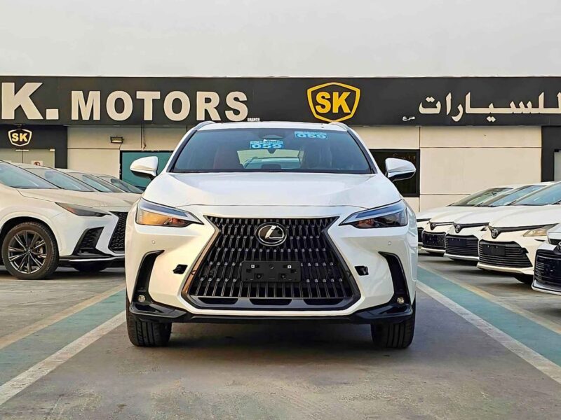 2026 Lexus NX350 ELITE OM 2.4L 4 Cylinders PETROL Engine White Maroon SUV GCC